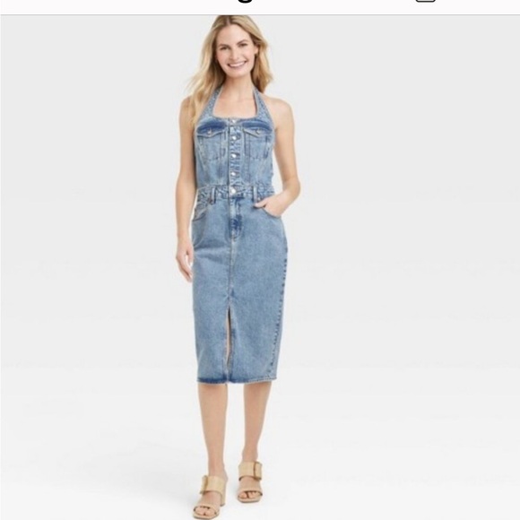 Universal Thread Dresses & Skirts - COPY - Universal Thread denim midi dress